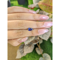 1.11 Ct. Blue Sapphire from Ceylon (Sri Lanka) Life Style