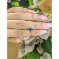 1.35 Ct. Blue Sapphire from Ceylon (Sri Lanka) Life Style