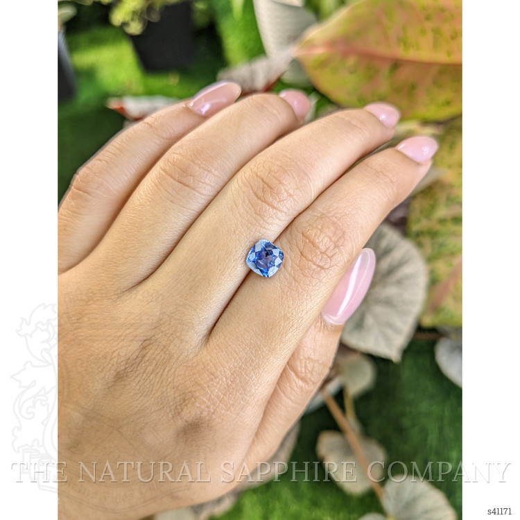 1.68 Ct. Blue Sapphire from Ceylon (Sri Lanka)