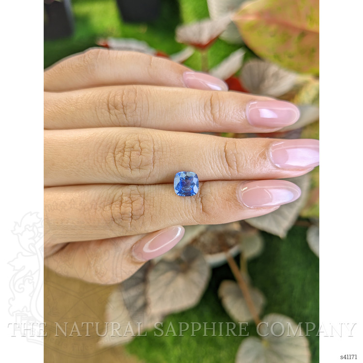 1.68 Ct. Blue Sapphire from Ceylon (Sri Lanka)