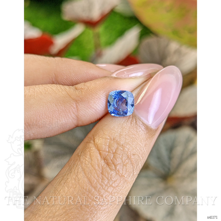 1.68 Ct. Blue Sapphire from Ceylon (Sri Lanka)