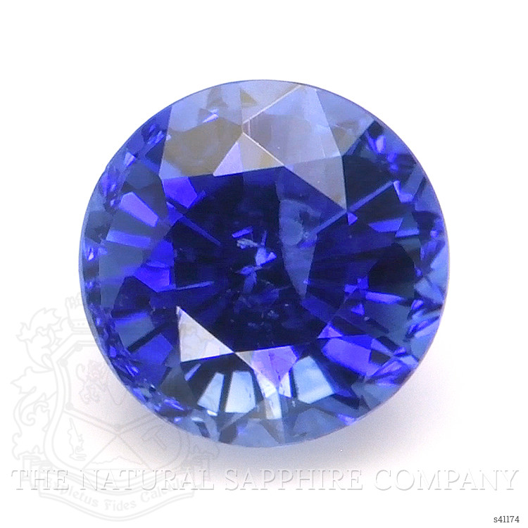0.79 Ct. Blue Sapphire from Ceylon (Sri Lanka)