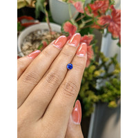 0.79 Ct. Blue Sapphire from Ceylon (Sri Lanka) Life Style
