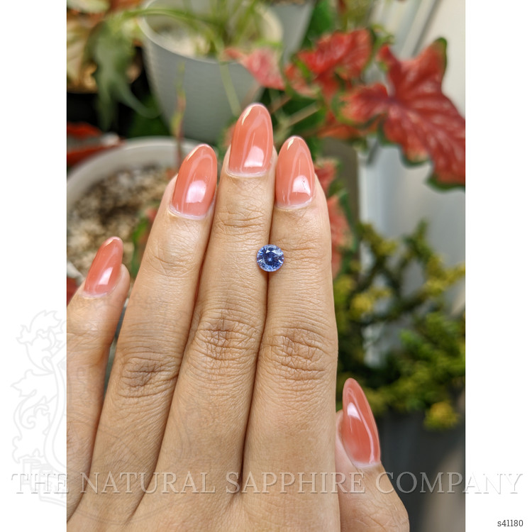 1.01 Ct. Blue Sapphire from Ceylon (Sri Lanka)