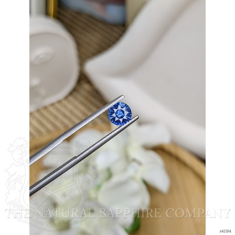 1.00 Ct. Blue Sapphire from Ceylon (Sri Lanka)