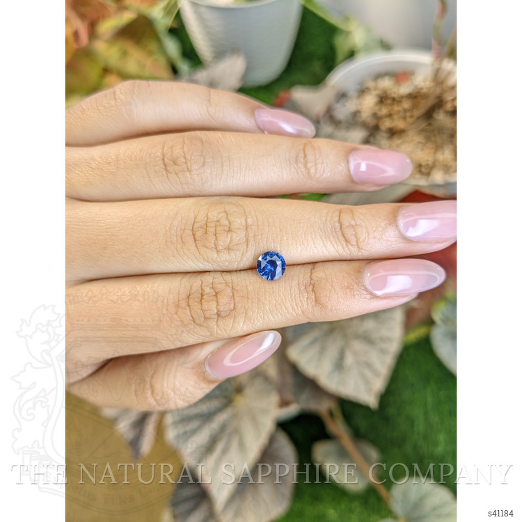 1.00 Ct. Blue Sapphire from Ceylon (Sri Lanka)
