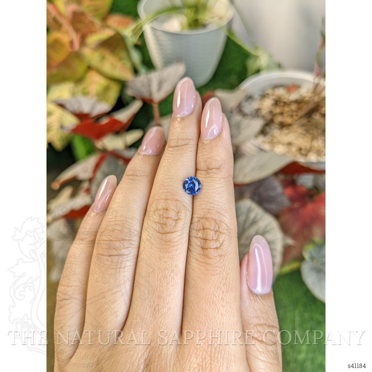 1.00 Ct. Blue Sapphire from Ceylon (Sri Lanka)