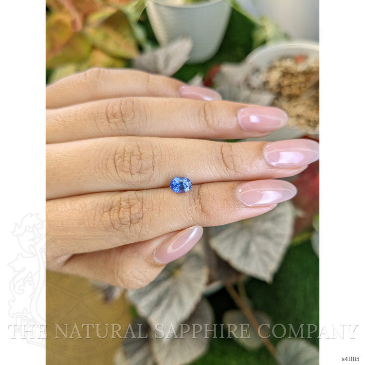 1.20 Ct. Blue Sapphire from Ceylon (Sri Lanka)
