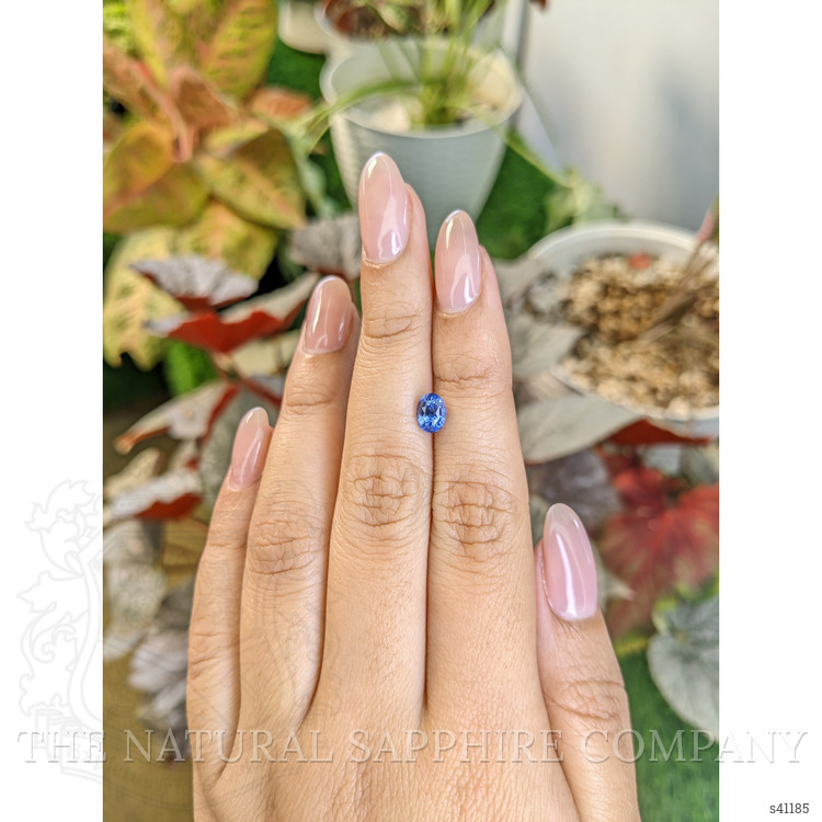 1.20 Ct. Blue Sapphire from Ceylon (Sri Lanka)