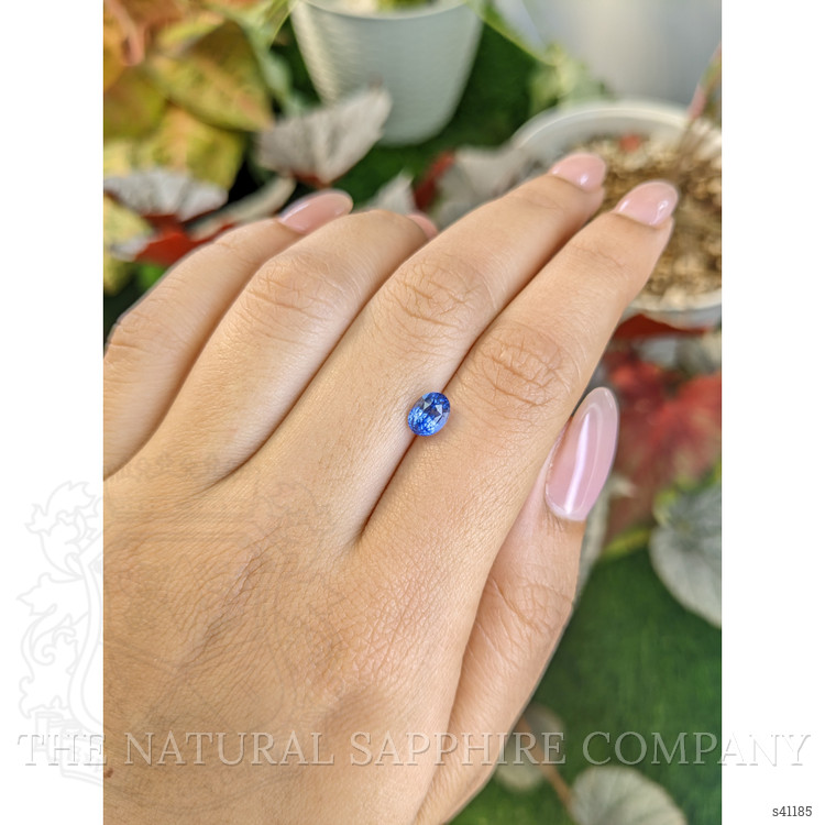 1.20 Ct. Blue Sapphire from Ceylon (Sri Lanka)
