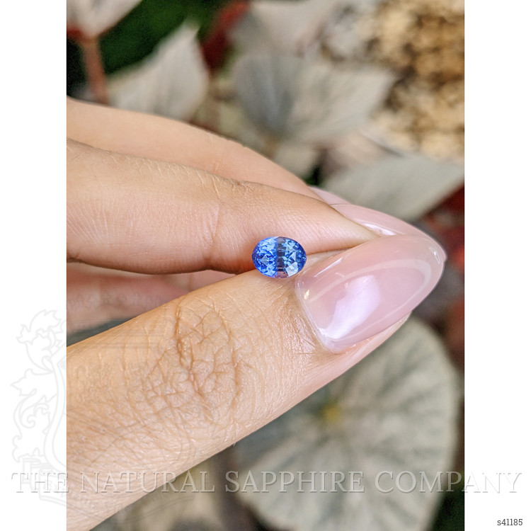 1.20 Ct. Blue Sapphire from Ceylon (Sri Lanka)