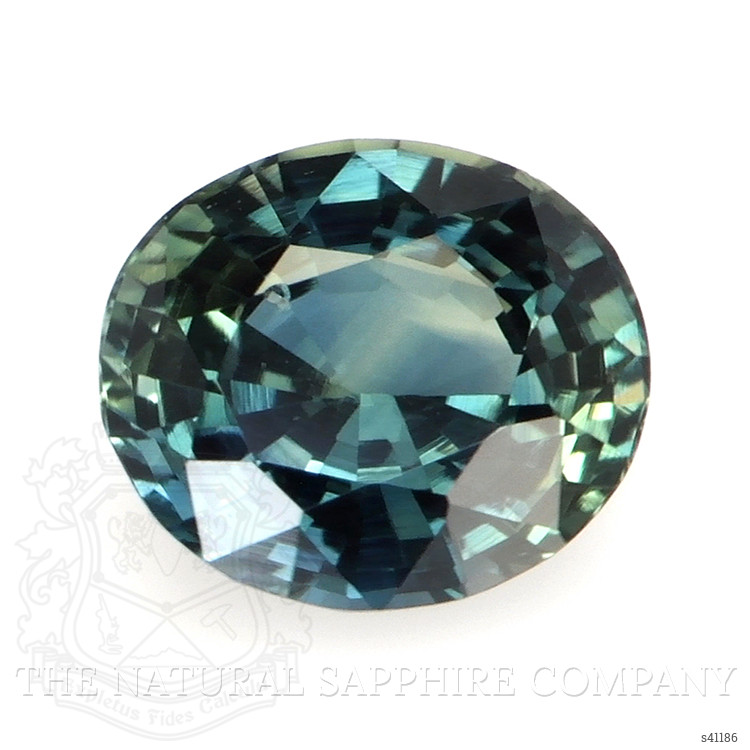 0.90 Ct. Bluish Green Sapphire from Madagascar
