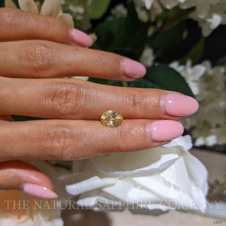 2.65 Ct. Yellow Sapphire from Ceylon (Sri Lanka)