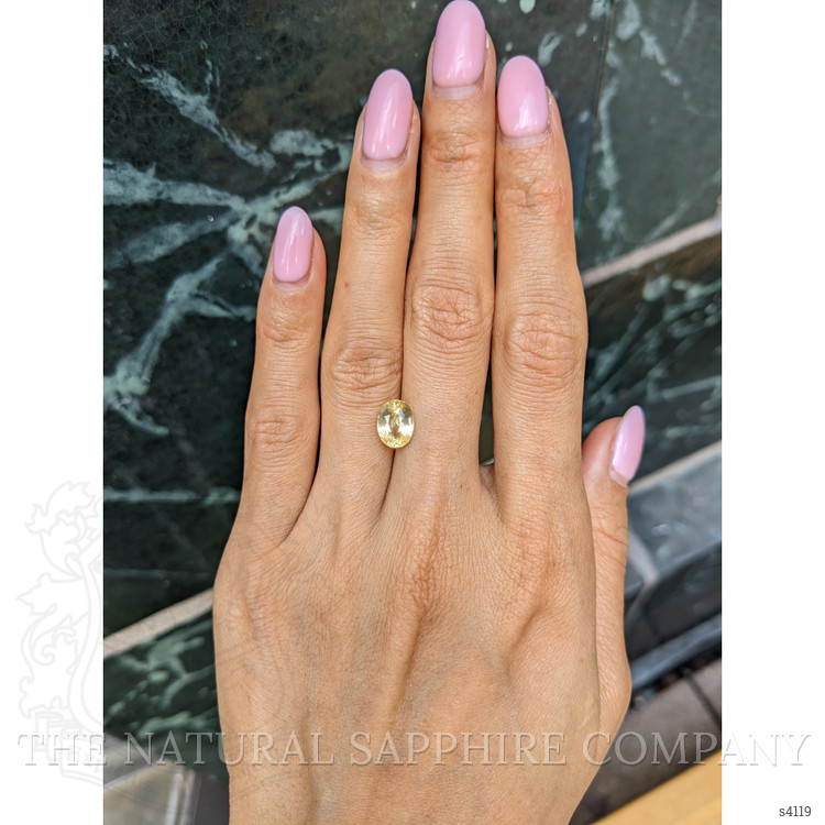 2.65 Ct. Yellow Sapphire from Ceylon (Sri Lanka)