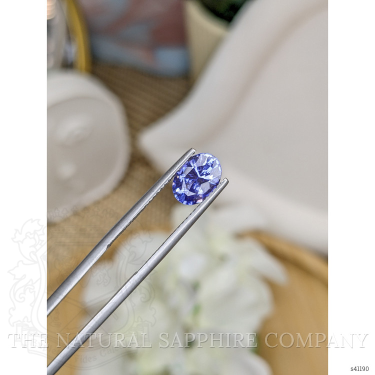 2.05 Ct. Blue Sapphire from Ceylon (Sri Lanka)