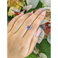 2.05 Ct. Blue Sapphire from Ceylon (Sri Lanka) Life Style