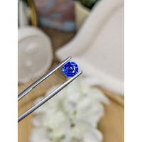 1.21 Ct. Blue Sapphire from Ceylon (Sri Lanka) Life Style