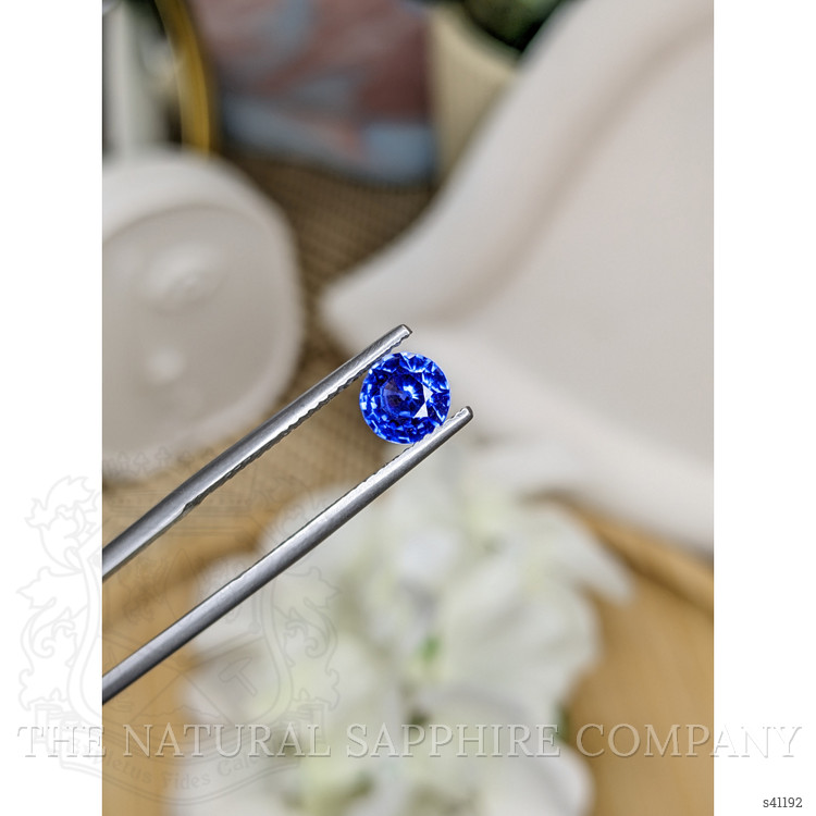 1.21 Ct. Blue Sapphire from Ceylon (Sri Lanka)