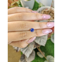 1.21 Ct. Blue Sapphire from Ceylon (Sri Lanka) Life Style