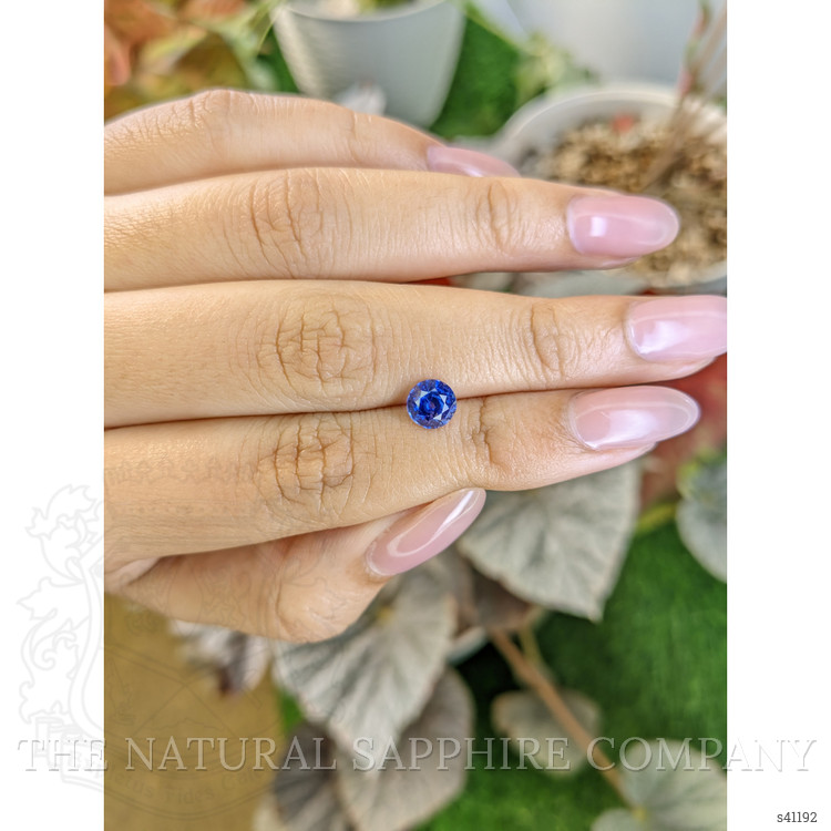 1.21 Ct. Blue Sapphire from Ceylon (Sri Lanka)