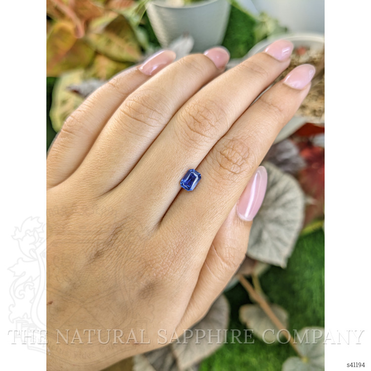 1.17 Ct. Blue Sapphire from Ceylon (Sri Lanka)