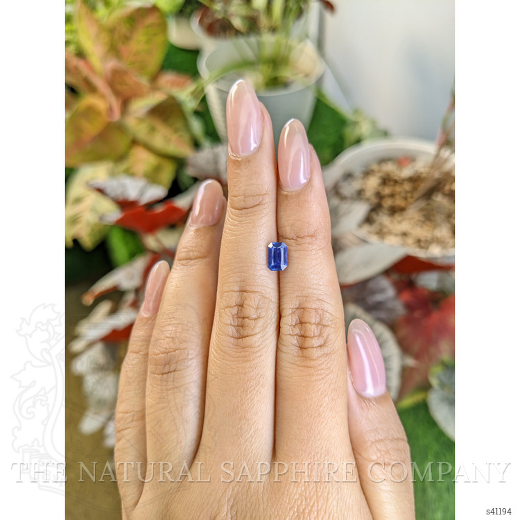 1.17 Ct. Blue Sapphire from Ceylon (Sri Lanka)