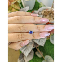1.17 Ct. Blue Sapphire from Ceylon (Sri Lanka) Life Style