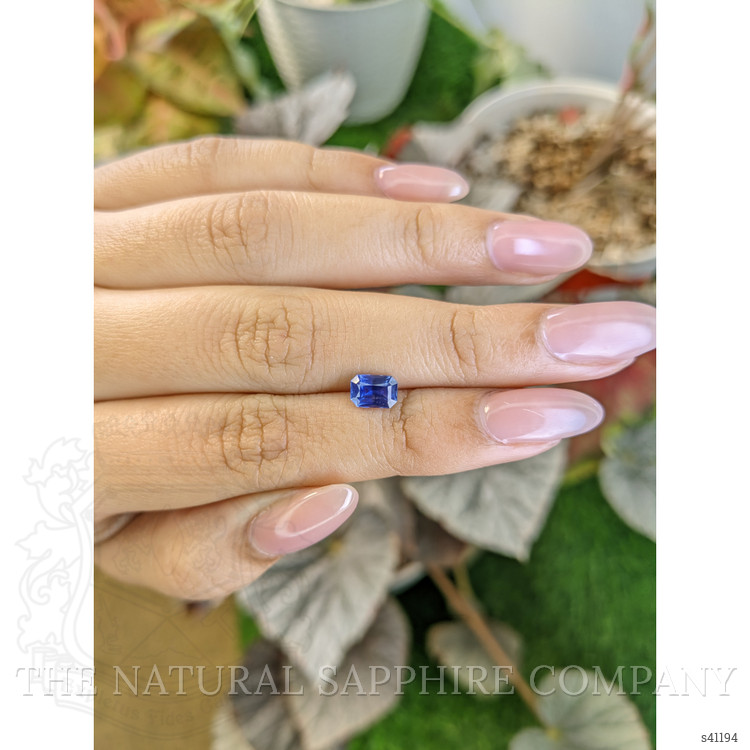 1.17 Ct. Blue Sapphire from Ceylon (Sri Lanka)
