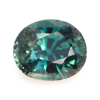 1.25 Ct. Bluish Green Sapphire from Madagascar Video