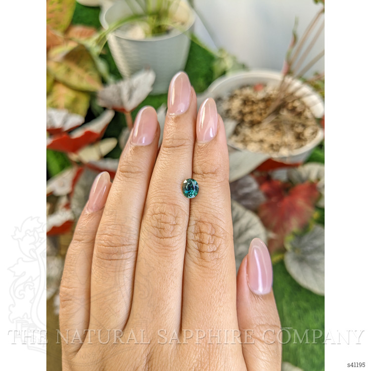 1.25 Ct. Bluish Green Sapphire from Madagascar