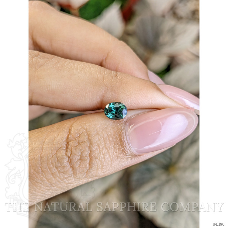 0.83 Ct. Bluish Green Sapphire from Madagascar