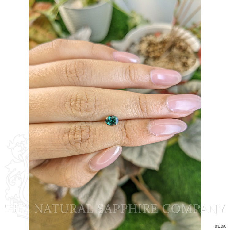 0.83 Ct. Bluish Green Sapphire from Madagascar