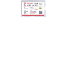 2.33 Ct. Yellow Sapphire from Ceylon (Sri Lanka) Scan Report