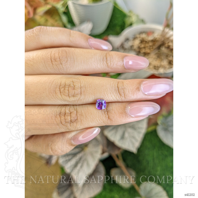 1.02 Ct. Pinkish Purple Sapphire from Ceylon (Sri Lanka)