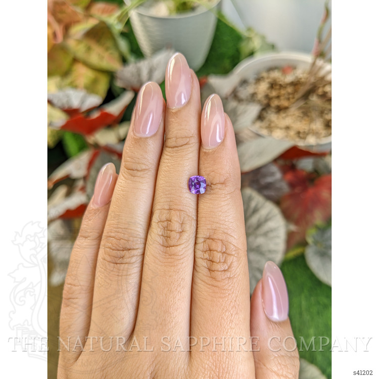 1.02 Ct. Pinkish Purple Sapphire from Ceylon (Sri Lanka)