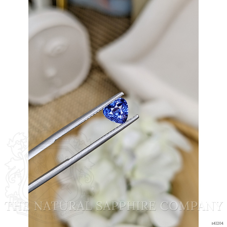 1.06 Ct. Blue Sapphire from Ceylon (Sri Lanka)