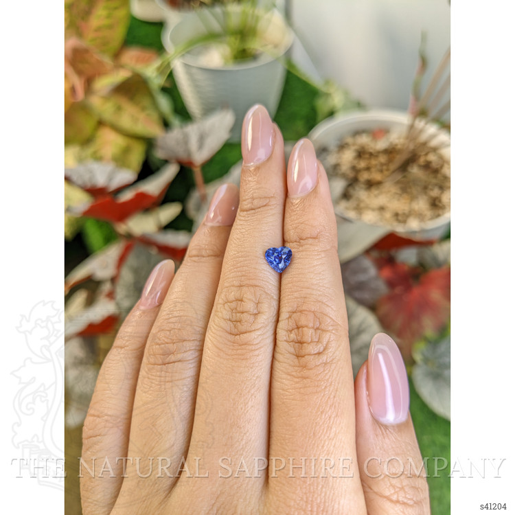 1.06 Ct. Blue Sapphire from Ceylon (Sri Lanka)