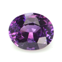 0.82 Ct. Pinkish Purple Sapphire from Ceylon (Sri Lanka) Video