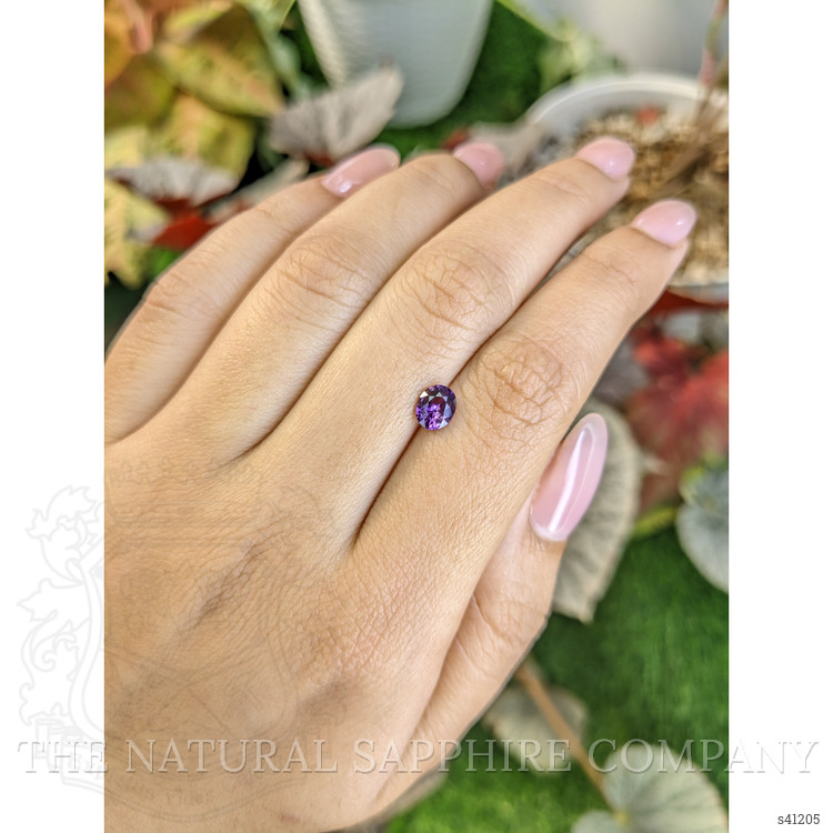 0.82 Ct. Pinkish Purple Sapphire from Ceylon (Sri Lanka)
