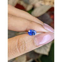 1.28 Ct. Blue Sapphire from Ceylon (Sri Lanka) Life Style