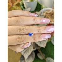 1.28 Ct. Blue Sapphire from Ceylon (Sri Lanka) Life Style