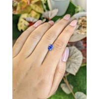 1.28 Ct. Blue Sapphire from Ceylon (Sri Lanka) Life Style
