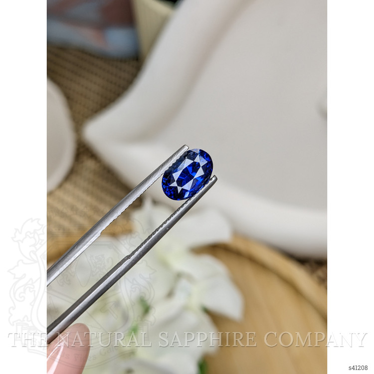3.05 Ct. Blue Sapphire from Ceylon (Sri Lanka)