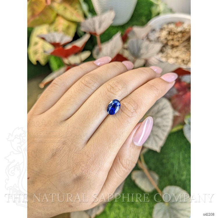 3.05 Ct. Blue Sapphire from Ceylon (Sri Lanka)