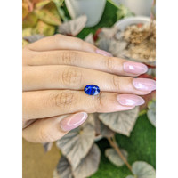 3.05 Ct. Blue Sapphire from Ceylon (Sri Lanka) Life Style