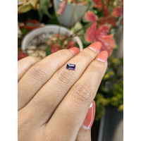 0.81 Ct. Pinkish Purple Sapphire from Ceylon (Sri Lanka) Life Style