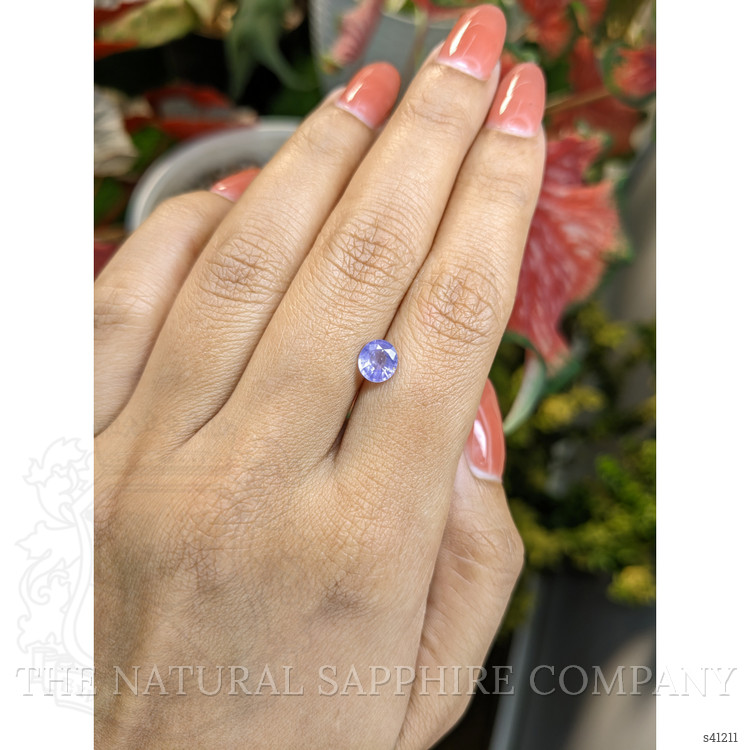 1.01 Ct. Violet Sapphire from Ceylon (Sri Lanka)