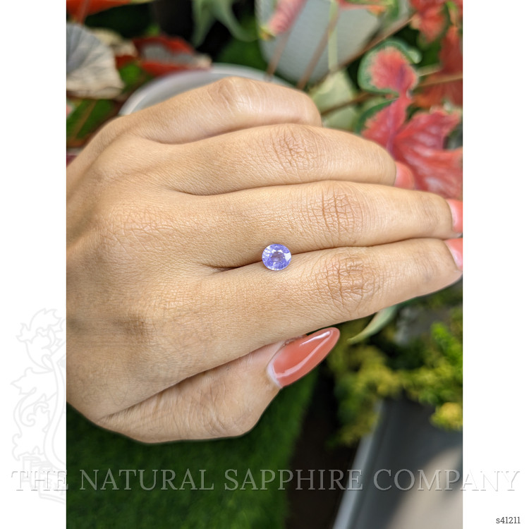 1.01 Ct. Violet Sapphire from Ceylon (Sri Lanka)
