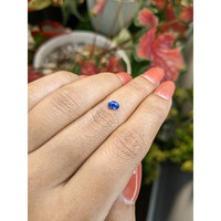 0.52 Ct. Blue Sapphire from Ceylon (Sri Lanka) Life Style
