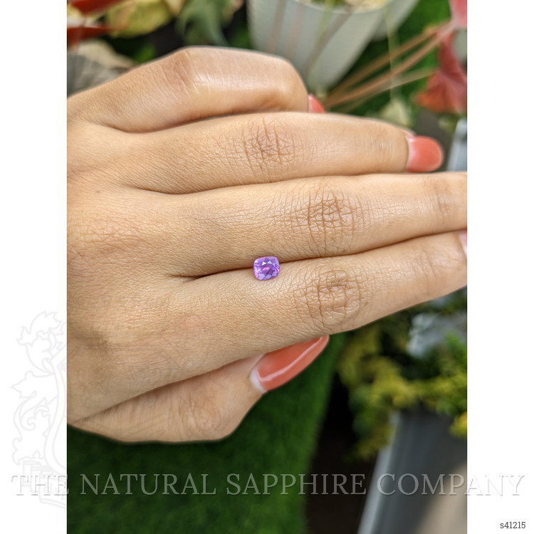 0.72 Ct. Pinkish Purple Sapphire from Ceylon (Sri Lanka)